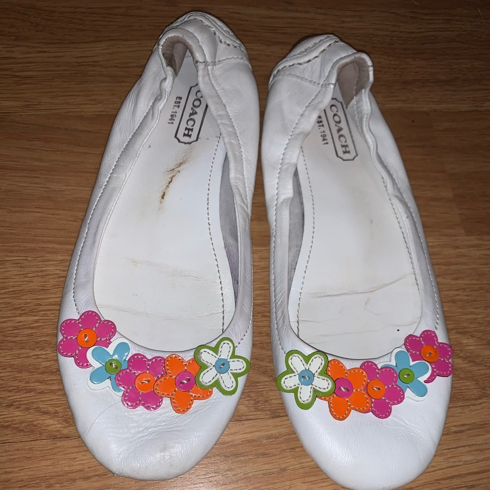 Coach loafer flats